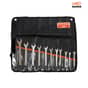 Bahco Chrome Polished Combination Spanner Set of 11 Metric 8 to 22mm - 111M/11T