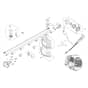 Cobra BC330CU - Brushcutter Main Diagram