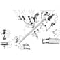 EGO BC3800E - Brushcutter (Version B) Main Assy Diagram
