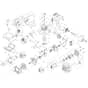 Cobra BC530K - Kawasaki TJ53E Engine Main Diagram