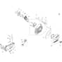 BC 241 D (Ø24/26) - Oleo-Mac Multi Function Tool Air Filter Diagram