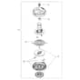 BC 241 S - Oleo-Mac Brushcutter lllustreted parts list (Head "Speed and GO") Diagram