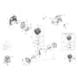 BC 300 D - Oleo-Mac Multi Function Tool Engine Diagram