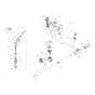 BC 350 T - Oleo-Mac Brushcutter Transmission Diagram