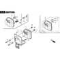 BC 425 HD - 2023-2025 - 281221003/21 - Stiga Brushcutter Muffler Diagram