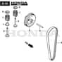 BC 435 HD - 2023-2025 - 281321003/21 - Stiga Brushcutter Cam Puller Diagram