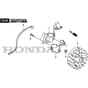 BC 450 H - 2023-2025 - 281520003/21 - Stiga Brushcutter Flywheel Diagram