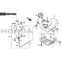 BC 450 H - 2023-2025 - 281520003/21 - Stiga Brushcutter Fuel Tank Diagram
