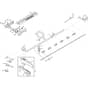 BC 450 H - 2023-2025 - 281520003/21 - Stiga Brushcutter Handle Transmission Diagram