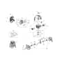 BC 540 MASTER - Oleo-Mac Brushcutter Engine Diagram
