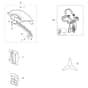 BC 550 MASTER - Oleo-Mac Brushcutter Accessories Diagram