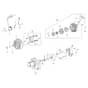 BC 550 MASTER - Oleo-Mac Brushcutter Starter Assy Diagram