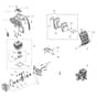 BCH 25 S - Oleo-Mac Brushcutter Engine Diagram