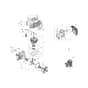 BCH 400 S - Oleo-Mac Brushcutter Engine Diagram