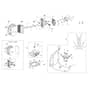 BCH 40 BP - Oleo-Mac Brushcutter Tank / Frame (Low) Diagram