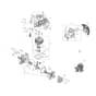 BCH 500 S - Oleo-Mac Brushcutter Engine Diagram