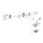 BCH 500 T - Oleo-Mac Brushcutter Tank and air filter (from June 2024) Diagram