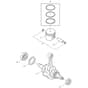 Makita BCX2510 - String Trimmer - Power Tool 02 Diagram