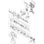 Makita BFT042F - Cordless Screwdriver - Power Tool Diagram