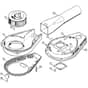 Genuine Stihl BG60 / F - Fan housing