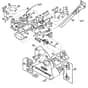 Billy Goat BG81SP - Self Propelled Litter Vacuum Chassis Diagram