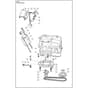 Husqvarna BG 250 - 970614901 - Motor, Pulleys And Belts 03