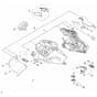 Stihl BGA250.0 - Handle Housing, Electronic Module - Parts Diagram