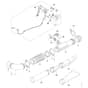Stihl BGA300.0 - Pleated Hose, Blower Tube, Control Handle - Parts Diagram