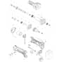 Makita BGD800 - Cordless Die Grinder - Power Tool Diagram