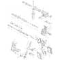 Makita BHR261 - Cordless Combination Hammer - Power Tool Diagram