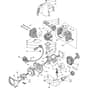 BJ 345 F - 2010 - 285422003/10 - Castel Garden Brushcutter Engine Diagram
