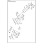Husqvarna Blastrac BMG 2200RC - 970616502 - Lift Bracket Kit, Long