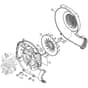 Genuine Stihl BR200 / L - Fan housing, Fan wheel