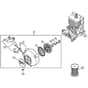 Genuine Stihl BR430 / C - Rewind starter