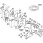 Genuine Stihl BR450 C-EF / F - Spacer flange, Air filter