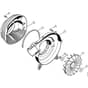 Genuine Stihl BR45 C / G - Fan housing outer, Fan wheel