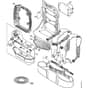 Genuine Stihl BR700 / H - Fuel Tank, Backplate
