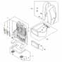 Stihl BRA500.0 - Backplate - Parts Diagram