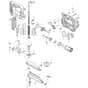 Makita BST221 - Cordless Stapler - Power Tool Diagram