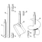 Genuine Stihl BT308 / G - Shank extensions, Planting hole drill, Planting auger