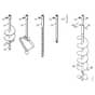 Genuine Stihl BT309 / D - Augers