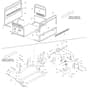 BTR 550 D - Bertolini Transporter Hydraulic system - Tail lift (Fixed) Diagram