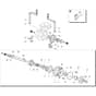 BTS 50 (K800H) - Bertolini Flail Mower Speed gears of the gearbox 2 Diagram