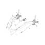BTS 80 - 2025 - Bertolini Flail Mower Handle-bar and control box Diagram