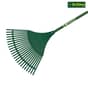 Bulldog Evergreen Plastic Leaf Rake Aluminium Shaft- 7128775480