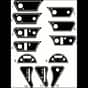 Countax C600 4Wd - From 01-12-2005 To 01-01-2006 - 12 Dash Decals