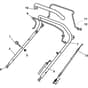 CA 534 TR M 55 - 2008 - 291537043/MB - Castel Garden Rotary Mower Handle Upper Part Diagram