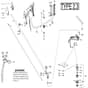 McCulloch CABRIO 433B - 952715746 - 2010-07 - Shaft & Handle (1) Parts Diagram
