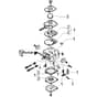 McCulloch CABRIO PLUS 297 L - 2007-01 - Carburettor (2) Parts Diagram
