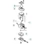 McCulloch CABRIO PLUS 347 B PREFIX 02 - 2007-01 - Carburettor (1) Parts Diagram